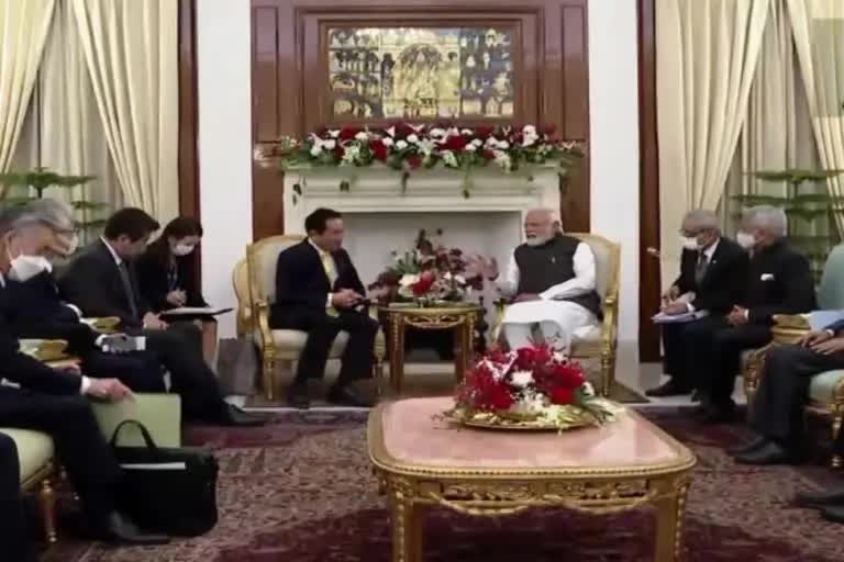 Japan PM India visit: વડાપ્રધાન મોદીએ જાપાનના પીએમ સાથે કરી દ્વિપક્ષીય વાતચીત