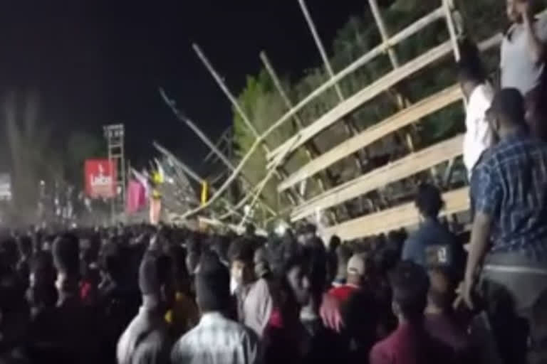 Football gallery collapses in Malappuram; More than 100 injured