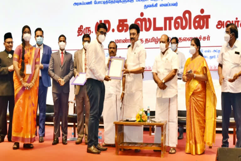 Employment Camp Started by Stalin  Employment Camp by stalin  Employment Camp in chengalpattu  stalin provide job  தனியார் துறை வேலைவாய்ப்பு முகாம்  செங்கல்பட்டு தனியார் துறை வேலைவாய்ப்பு முகாம்  வேலைவாய்ப்பு முகாம்  வேலைவாய்ப்பு முகாம் ஸ்டாலில் தொடங்கி வைப்பு