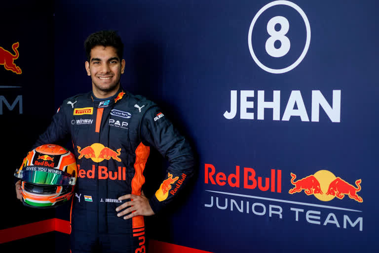 Jehan Daruvala in F2, Jehan Daruvala at Bahrain Sprint Race, India racer Jehan Daruvala, Jehan Daruvala news