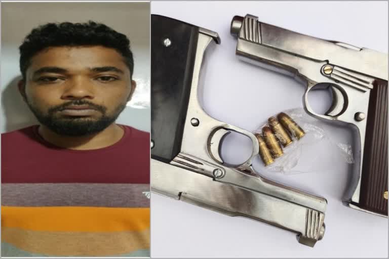 pistol dealer arrest in Bangalore