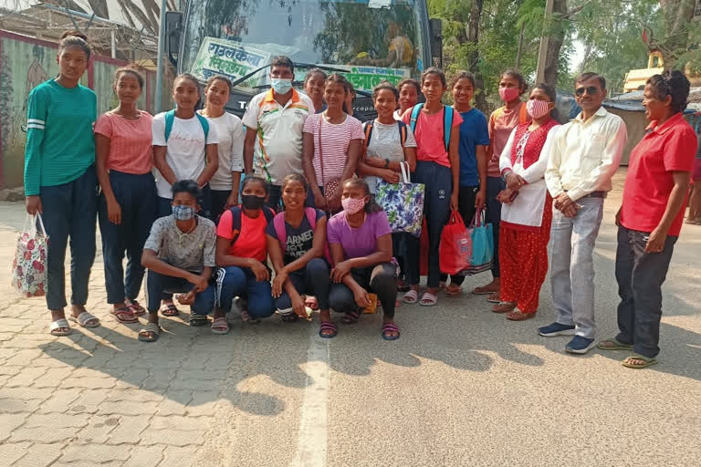 Jharkhand team leaves for Andhra Pradesh