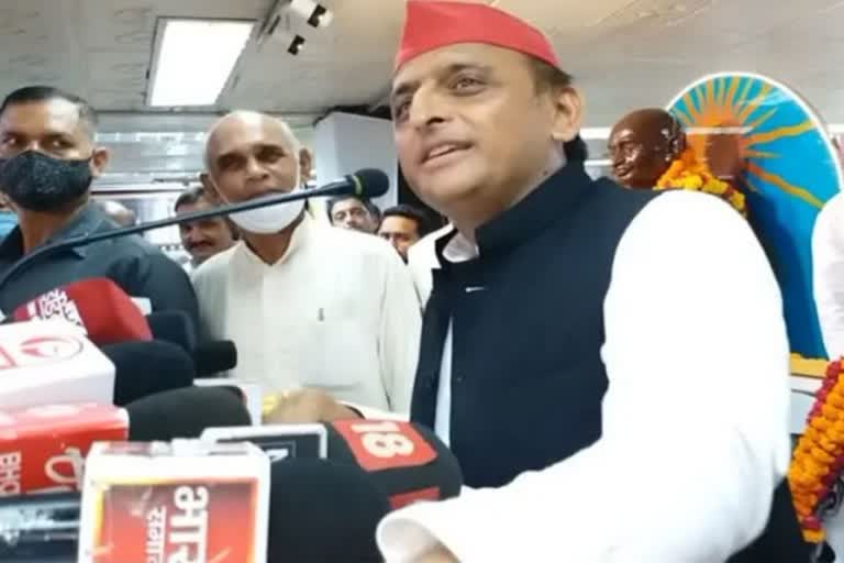 SP National President Akhilesh Yadav