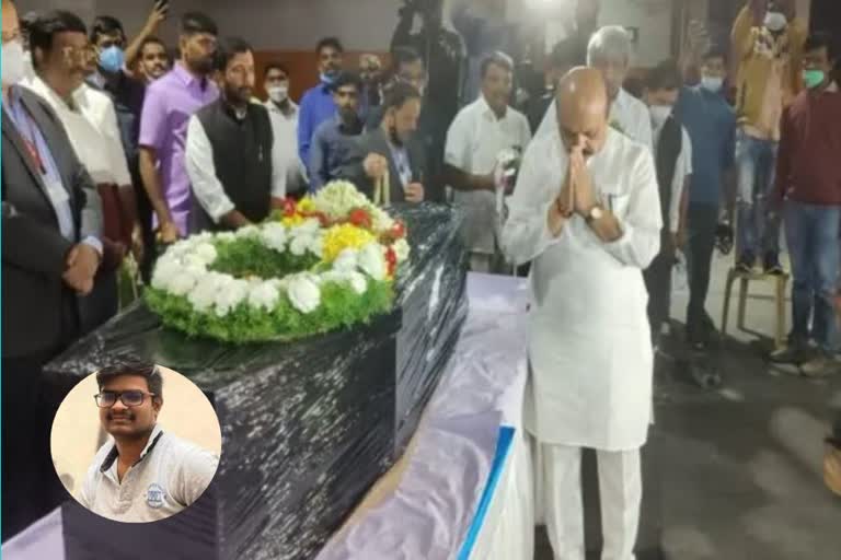 Mortal remains of Karnataka student killed in Ukraine arrives in Bengaluru