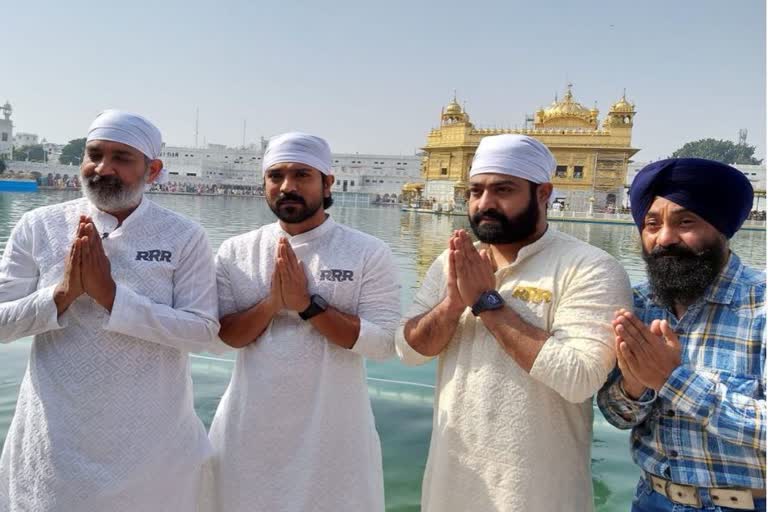 rrr movie team visit sri harmandir sahib for blessings