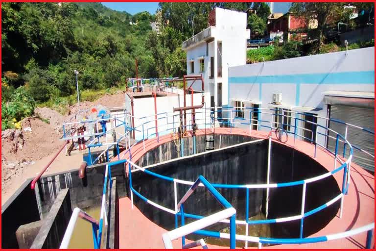 Two sewerage treatment plants in Parwanoo