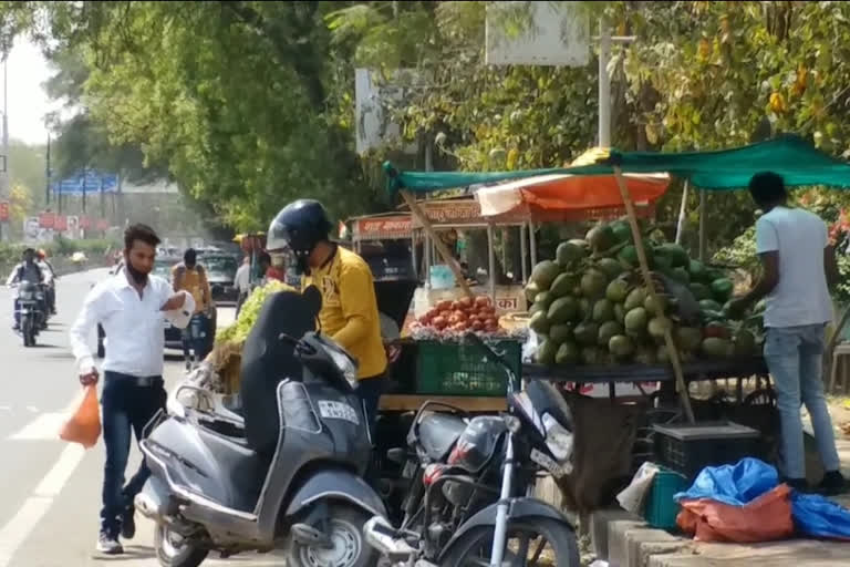 street venders in Madhya pradesh