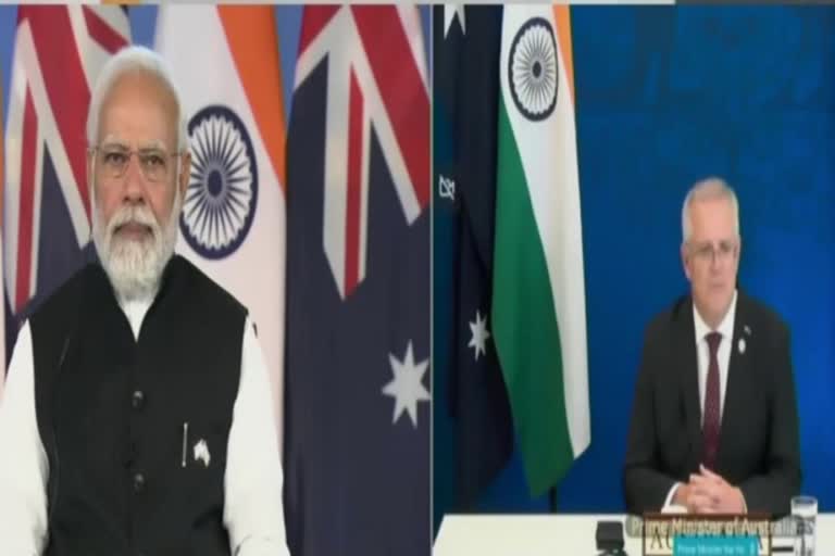 Modi-Morrison virtual summit