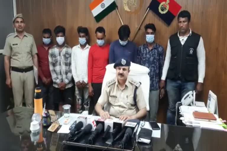 Gurugram Police arrested thief gang