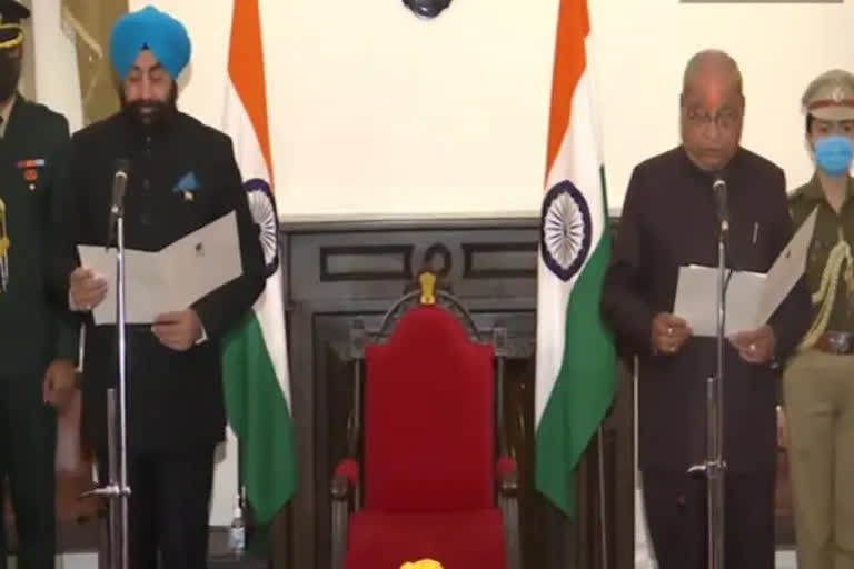 The swearing-in ceremony of newly elected MLAs