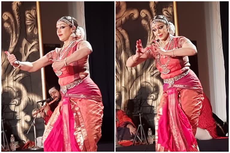 Soorya Festival Thiruvananthapuram  Shobana performs at Soorya Festival  Shobana birthday  Soorya festival after covid  lalitha-pathmini-ragini  Travancore sisters  ശോഭന ഭരതനാട്യം  ശോഭന സൂര്യ ഫെസ്റ്റിവല്‍  ലളിത-പത്മിനി-രാഗിണിമാര്‍  ശോഭന പിറന്നാള്‍  Thiruvananthapuram latest news  entertainment news malayalam