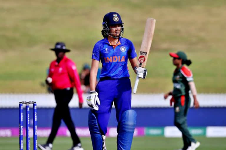 Indian women set Bangladesh 229 runs target, India Women vs Bangladesh Women,  ICC Womens World Cup 2022, Seddon Park in Hamilton,  ಬಾಂಗ್ಲಾಗೆ ಸಾಧಾರಣ ಮೊತ್ತದ ಗುರಿ ನೀಡಿದ ಭಾರತ ವನಿತೆಯರು, ಭಾರತ ವನಿತೆಯರ ವಿರುದ್ಧ ಬಾಂಗ್ಲಾದೇಶ ವನಿತೆಯರು, ಐಸಿಸಿ ಮಹಿಳಾ ವಿಶ್ವಕಪ್​ 2022, ಹ್ಯಾಮಿಲ್ಟನ್​ ಸೆಡೋನ್​ ಪಾರ್ಕ್, ​