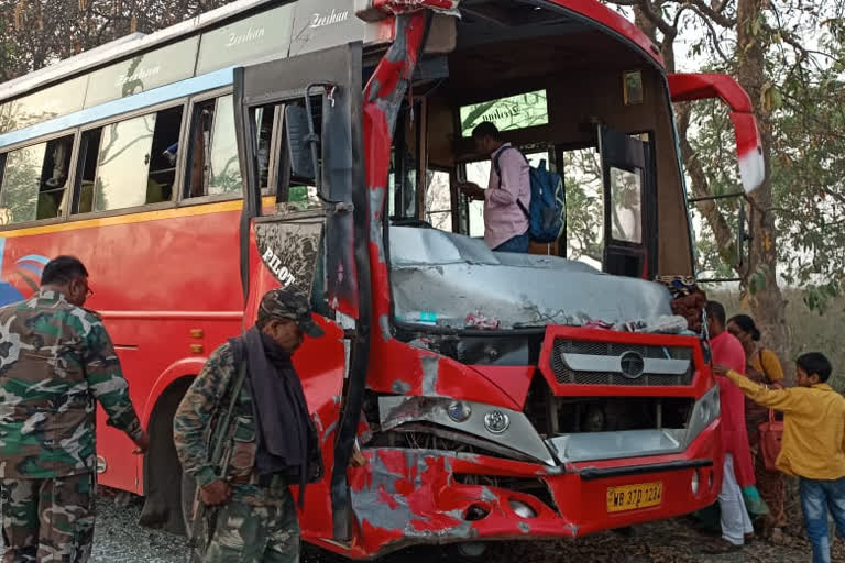 road accident in dumka