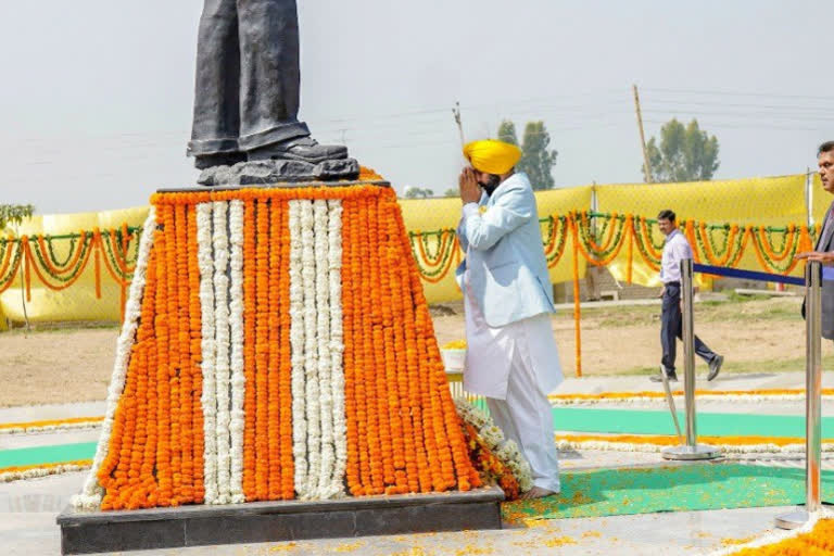 Punjab CM Mann announces maiden holiday on freedom fighter Bhagat Singh's death anniversary tomorrow