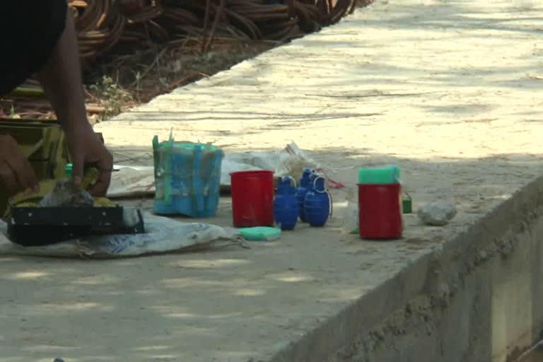 hand grenades found in Ambala