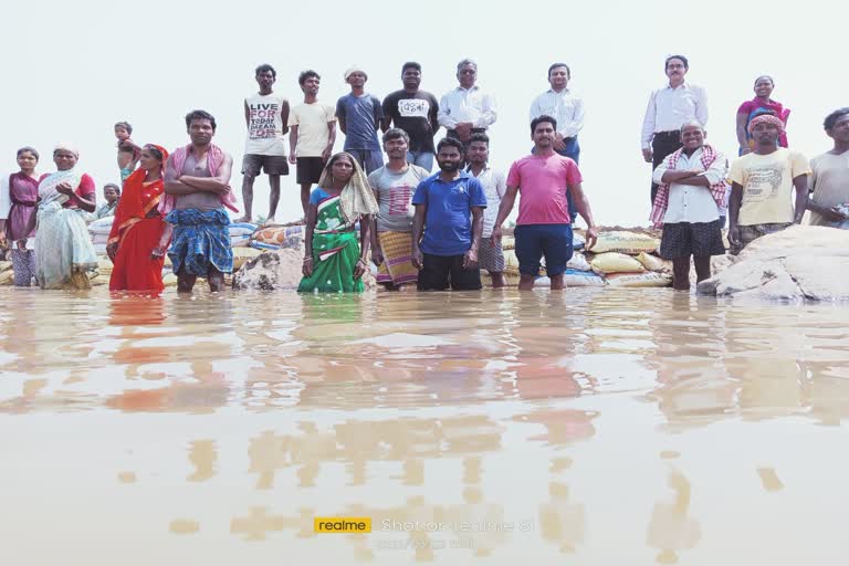 Boribandh on Banai river