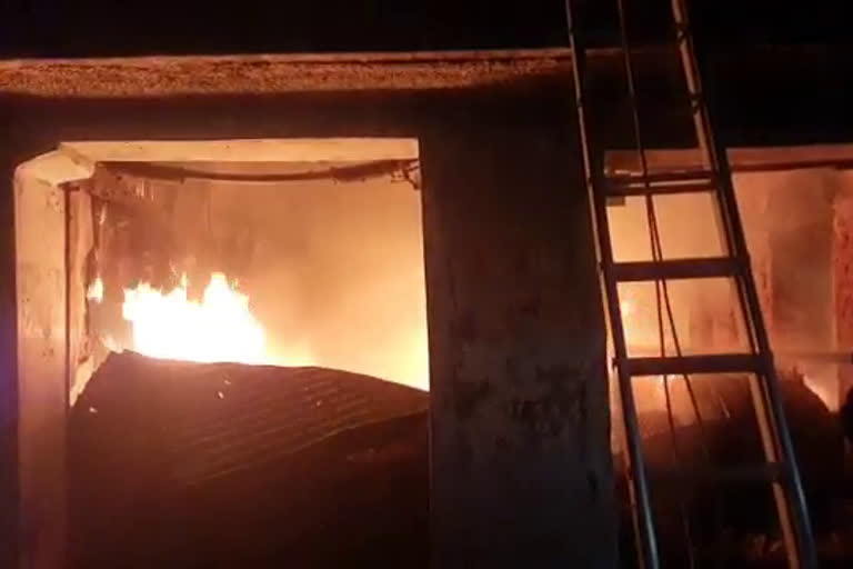 Fire Accident in Timber Depot