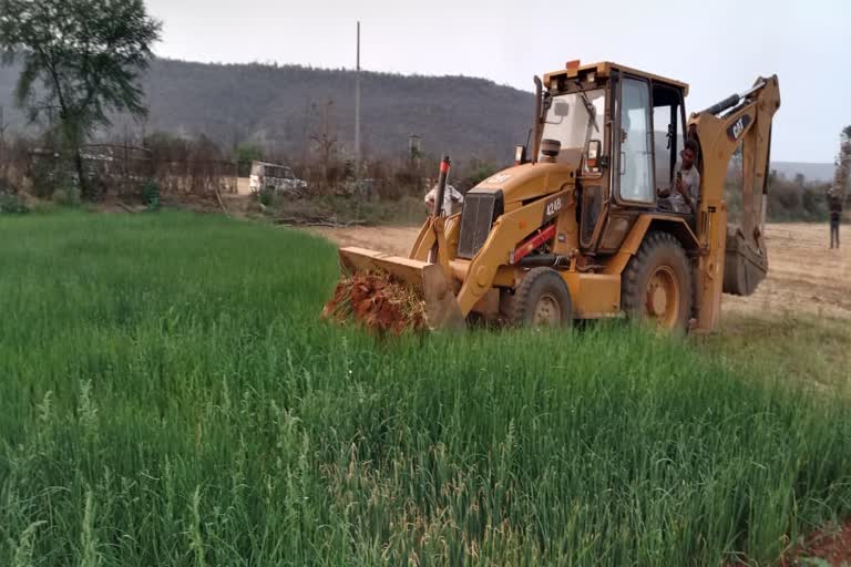 Accused house demolished in sheopur