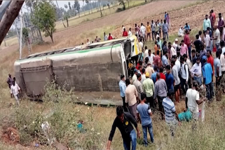 Bus Accident at Buchireddypalem