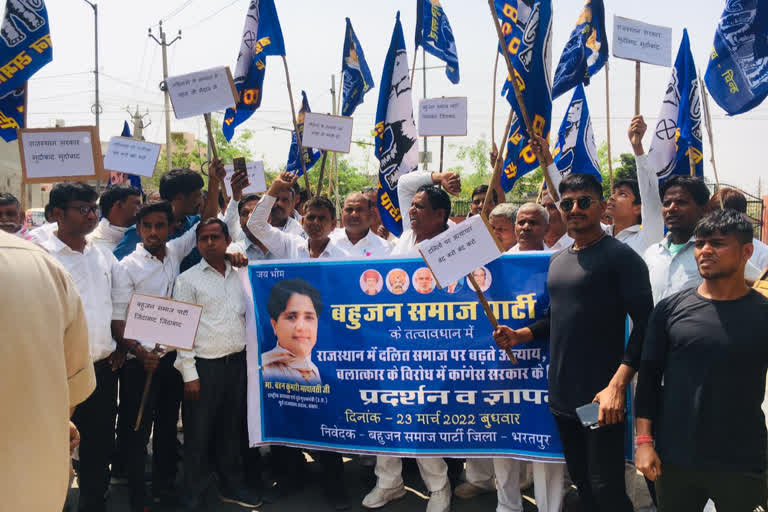 Mayawati demands presidential rule in Rajasthan