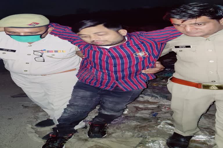 ghaziabad police arrested two miscreants injured in encounter