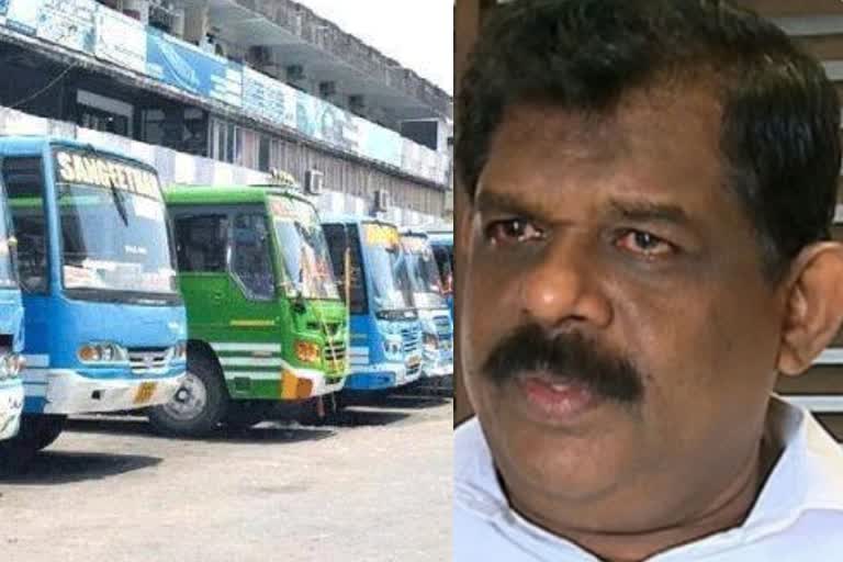 minister antony raju on private bus strike  സ്വകാര്യ ബസുടമകൾ പ്രഖ്യാപിച്ച സമരത്തിൽ ആൻ്റണി രാജു  നിരക്ക് വർധന ആവശ്യപ്പെട്ട് അനിശ്ചിതകാല പണിമുടക്ക്  സ്വകാര്യ ബസ് സമരം ഗതാഗതമന്ത്രി ആൻ്റണി രാജു  Minister of Transport antony raju  സ്വകാര്യ ബസുടമകൾ പ്രഖ്യാപിച്ച സമരം അനാവശ്യം