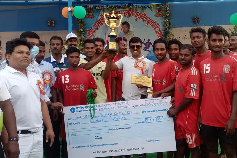 football tournament in dumka