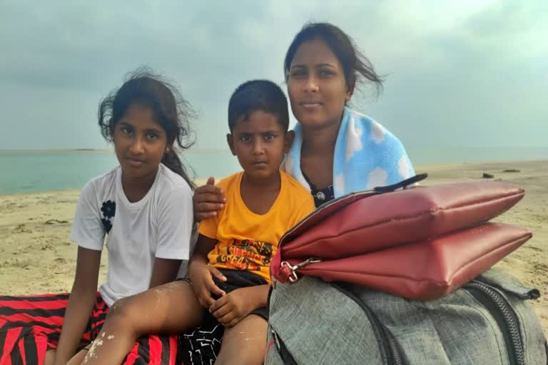 Srilankan Tamils came to Rameshwaram as refugees