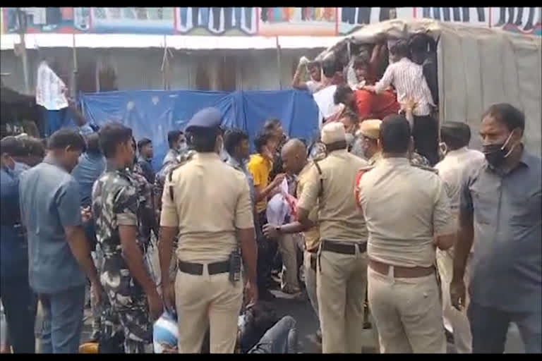 students arrested