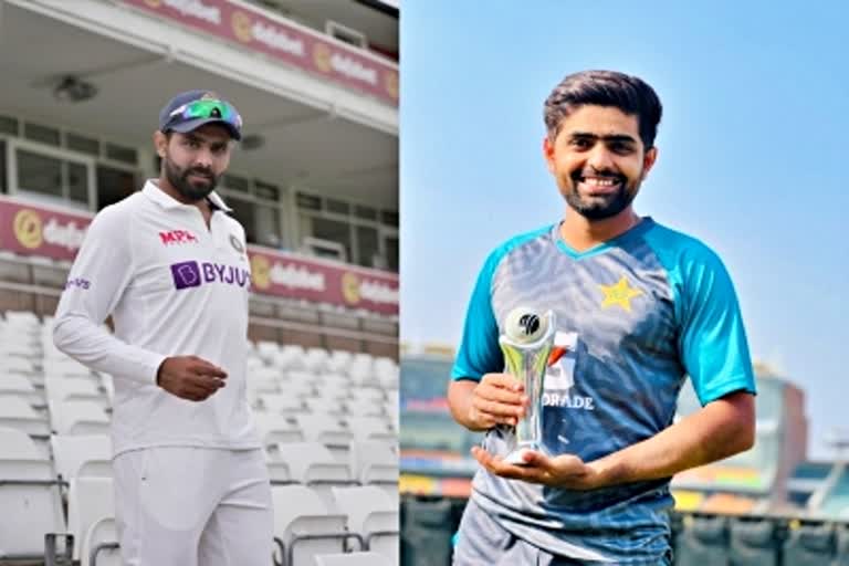 आईसीसी टेस्ट रैंकिंग  ICC Test Rankings  Babar Azam  ICC Rankings  Ravindra Jadeja  Rohit Sharma  Virat Kohli  Sports News  Cricket News  ICC Rankings