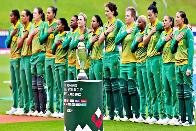 ICC Women World Cup 2022  South Africa Women cricket team  West Indies women cricket team  Sports News  Cricket News  Women Cricket  South Africa enter semi-finals  महिला विश्व कप  साउथ अफ्रीका सेमीफाइनल में