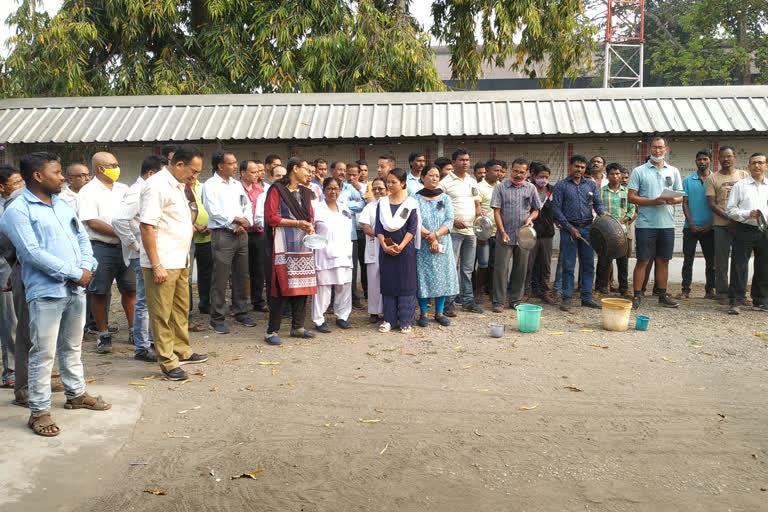 assam tea staff protest