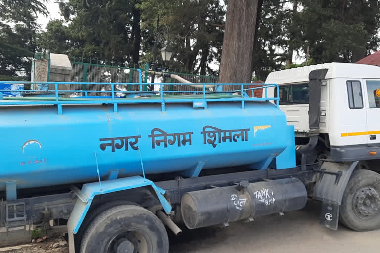 water crisis in shimla