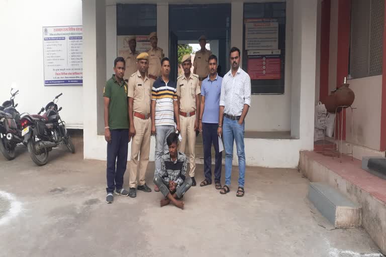 accused escaped from lockup arrested in dungarpur