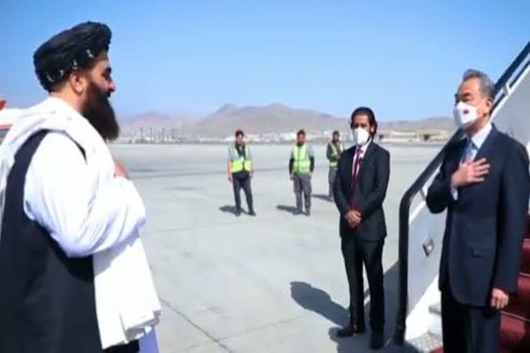 After the OIC meeting, the Chinese Foreign Minister suddenly arrived in Kabul