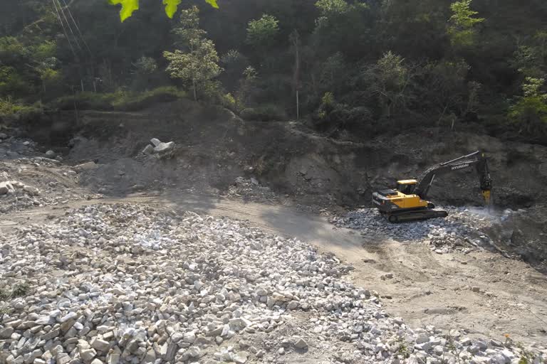 illegal mining in Joshimath