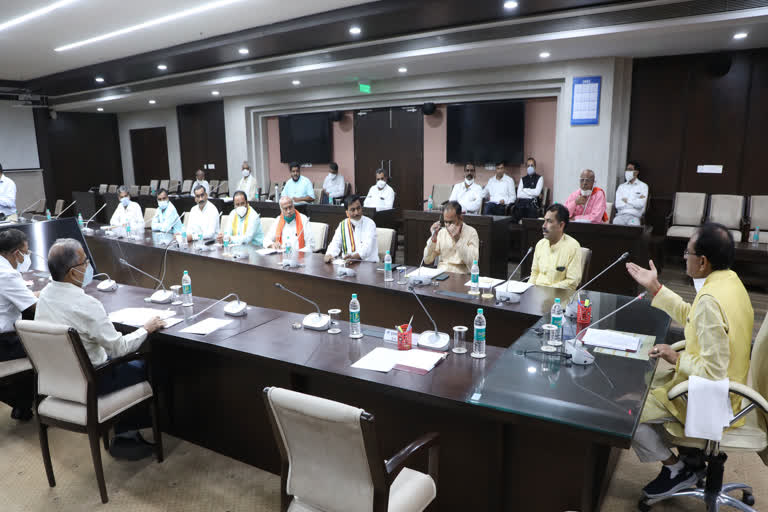 cabinet meeting cm shivraj government