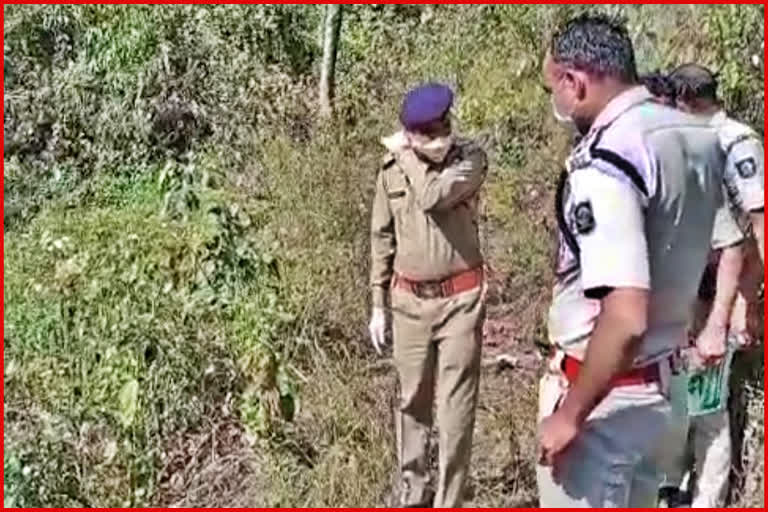 dead body found in bilaspur forest