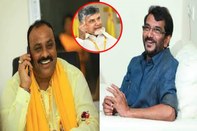 chandrababu birthday wishes to Atchannaidu and somireddy