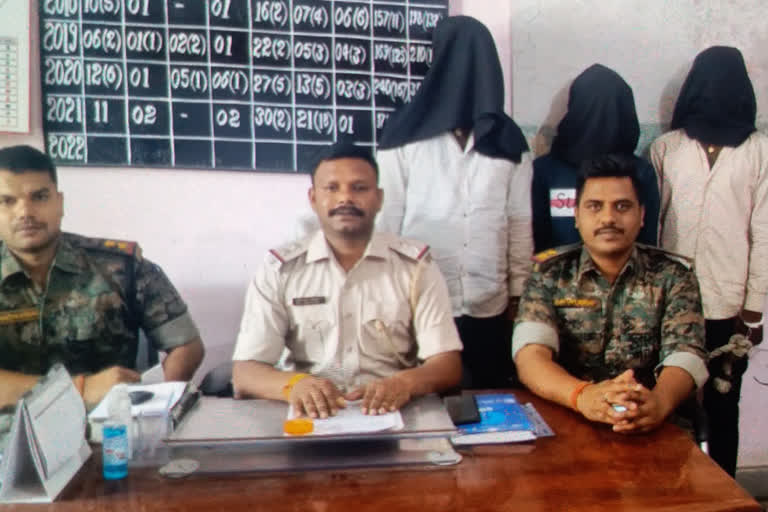 Palamu police arrested robbers