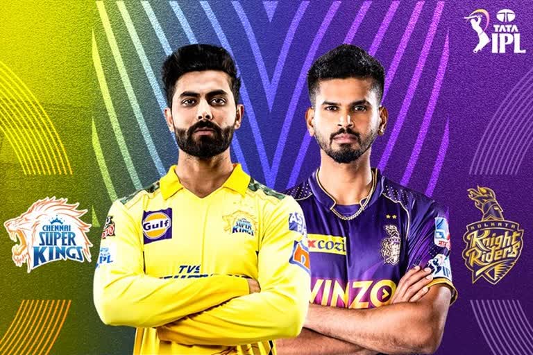 Chennai Super Kings and Kolkata Knight Riders Match