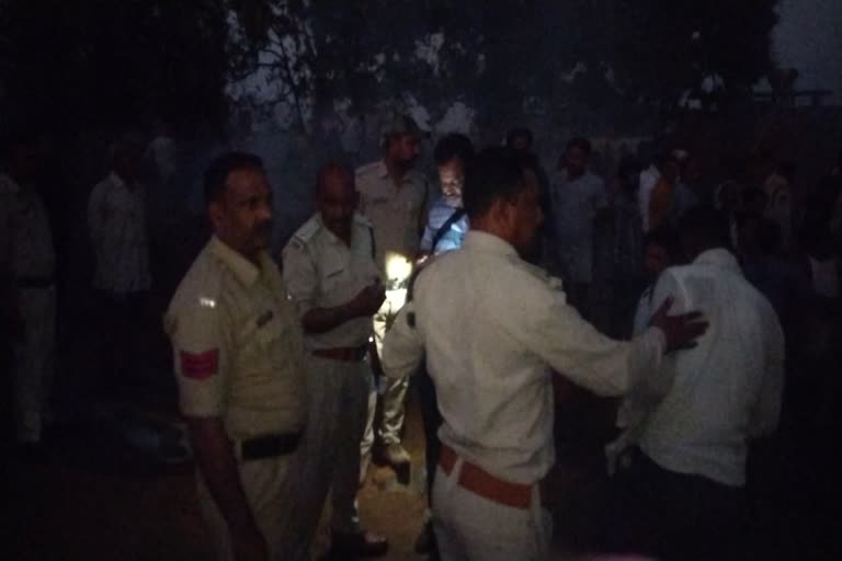 hut fire in satna