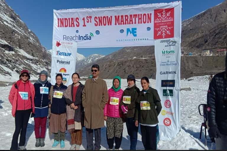 snow marathon