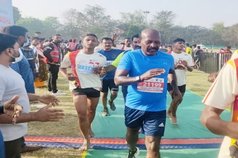 134ஆவது மாரத்தானை நிறைவு செய்தார் அமைச்சர் மா.சுப்பிரமணியன்