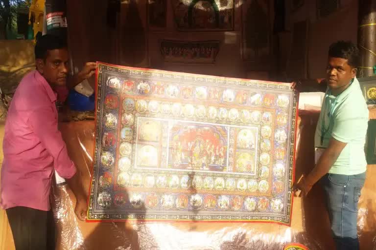 ramayan on a piece of five feet cloth