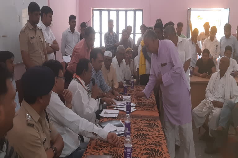 MLA Bairwa public hearing in Basedi