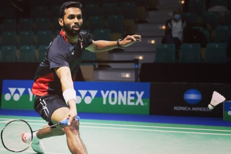 Indian shuttler HS Prannoy lost to Jonatan Christie of Indonesia 12-21 18-21 in the men's singles final of Swiss Open 2022 which lasted for 48 minutes here at St. Jakobshalle arena