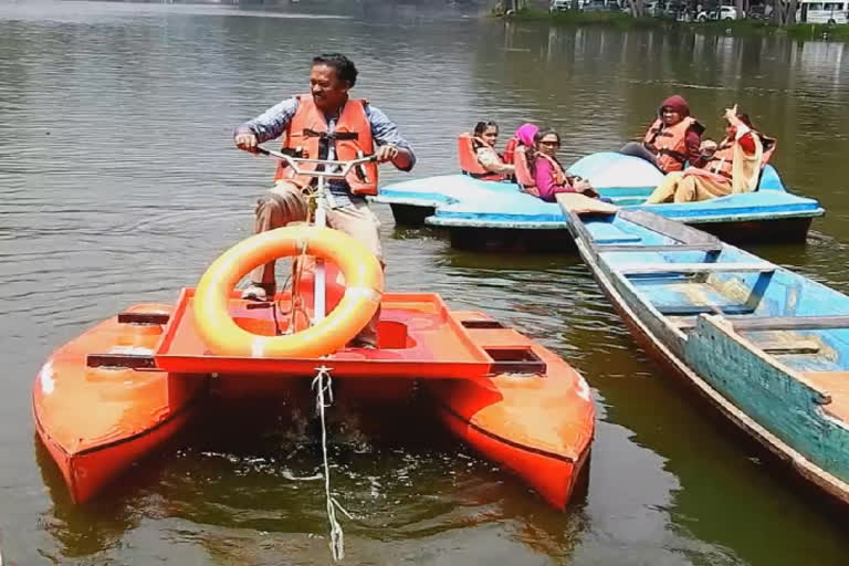 சைக்கிள் படகு அறிமுகம்