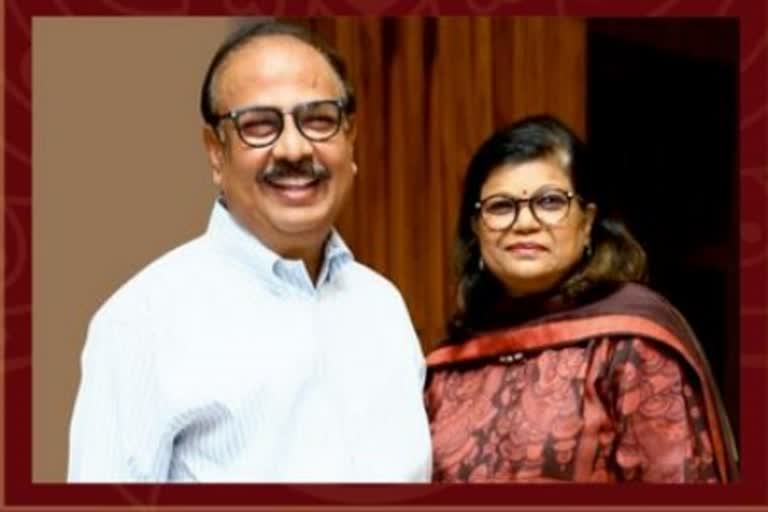 Padma Bhushan Award To Krishna and Suchitra Ella