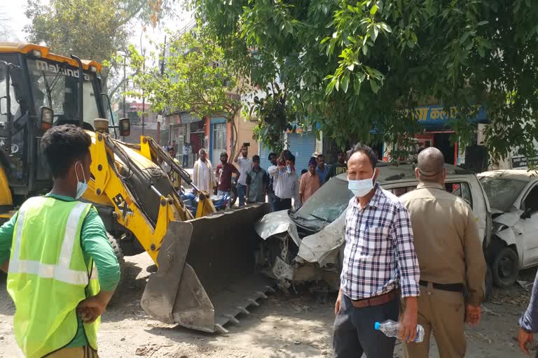 encroachment removal campaign in haldwani